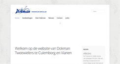 Desktop Screenshot of dokmanfietsen.nl